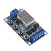 Powerful Pulse Cycle Delay Timer Switch 12V-24V Time Delay Relay with STOP Function