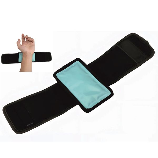 Pain Relief Cooling Ice Pack Wrap -Suitable for Adult to relive from Arthritis Sports Injury Gout Pain - Cooling Gel Band for Toe Foot Hand Wrist Elbow Pain Relief