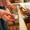 Adhesive Magnetic Cabinet Locks, Includes 20 Child Locks for Cabinets & Drawers,