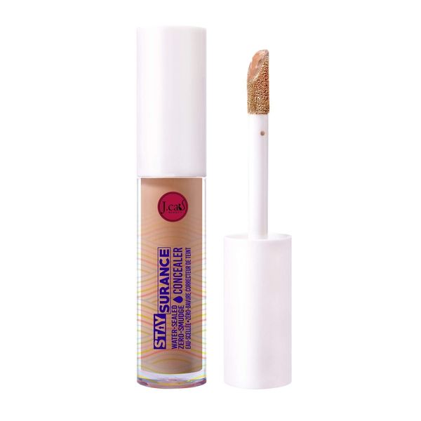 J.CAT BEAUTY STAY-SURANCE WATER-SEALED/ZERO-SMUDGE CONCEALER - Cappucino
