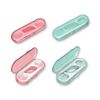 AOCEAN Dental Floss case Travel Floss Professional Toothpicks Sticks Dental Floss Picks 40 Picks Threader Flosser with 4 Storage Cases, flossing for Family,Hotel,High Toughness Travel (40PCS)