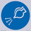 Mandatory: Start air supply in launch sequence Sign - 150x150mm - S15