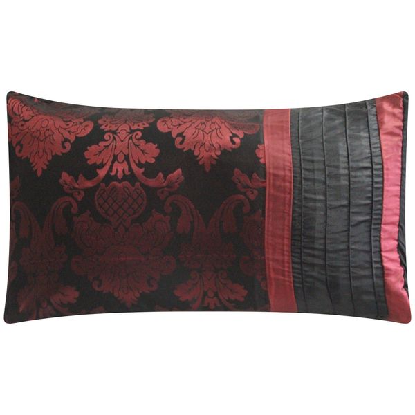 Apachi 2 Piece MATCHING PILLOWCASE SET Set - 6 COLOURS (Black/Red)