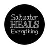 Saltwater Heals Everything Relaxation Wellness Beach Summer PopSockets Swappable PopGrip