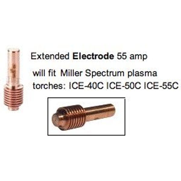 Electrode, Extend, for ICE 40C-55C/CM, PK5