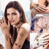 Temporary Tattoos 60 sheets -Waterproof Tiny Fake Tattoo, Flowers Crowns Stars Animal Butterfly Collection Tats for Kids Adults Men and Women