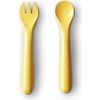 cutlery set yellow