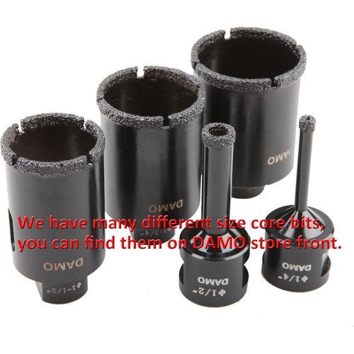 DAMO 1 inch Dry Wet Diamond Core Drill Bit for Concrete Granite Marble Hole Saw