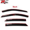 For 14-20 Chevy Impala Window Visors Sun Guard Rain Deflector Acrylic 4PC