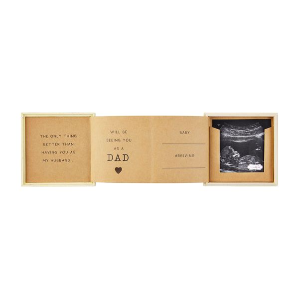 Mud Pie Dad Announcement Gift Box