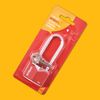 Amtech T0707 40mm Long Shackle Rhombic Chrome Plated Iron Padlock
