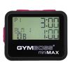 Gymboss miniMAX Interval Timer and Stopwatch - BLACK/PINK SOFTCOAT