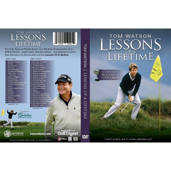 Tom Watson Lessons of a Lifetime Two Discs and Booklet (2010)