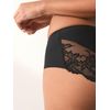 NEXT 3er-Pack Nahtlose Slips mit Spitze, Midi Schwarz 38