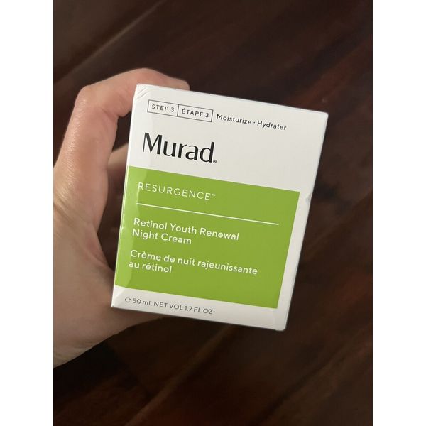 Murad Retinol Youth Renewal Night Cream 1.7 oz. 50ML Night Cream Treatment , NEW