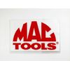 MACTOOL'S Sticker Red 3.9 inches (100 mm) Semicircle