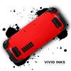 Design Skinz - Compatible with Steam Deck - Skin Decal Protective Scratch-Resistant Removable Vinyl Wrap Cover - Solid Red