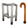 Inflatable Zimmer Frame & Walking Stick Set