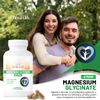 Magnesium Glycinate Chelated for Maximum Absorption, Support Bones 90 Cap, Pk 2