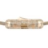 ElekTek Low Profile in-Line Torpedo Switch 2 Amp Use 2 or 3 Core Flex Transparent