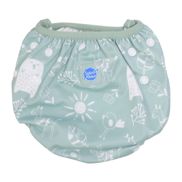 Splash About Size Adjustable Swim Nappy, Sunny Bear 1-3 Years