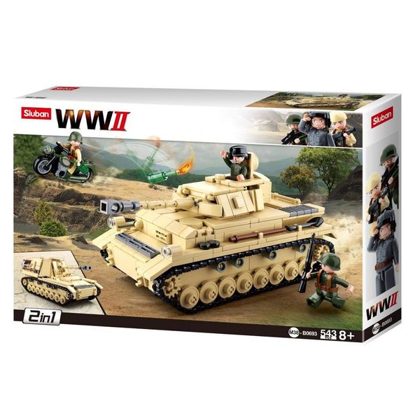Sluban M38-B0693 Construction Set, Multi Colour, 543 pieces