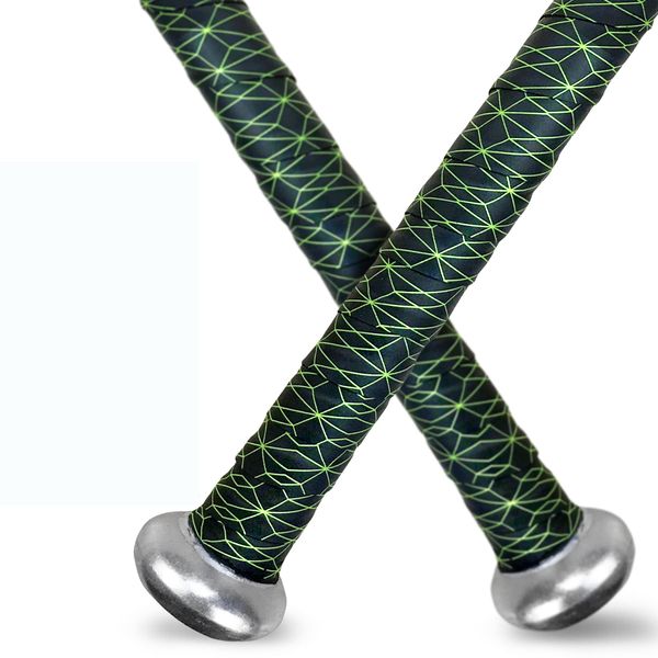 ALIEN PROS Baseball Grip Tape 0.5 MM (2-Pack Cubic) - Precut Professional Quality Bat Grip Tape - Wrap Your Bat For A Spectacular Home Run - Replacement For Old Baseball Bat Grips