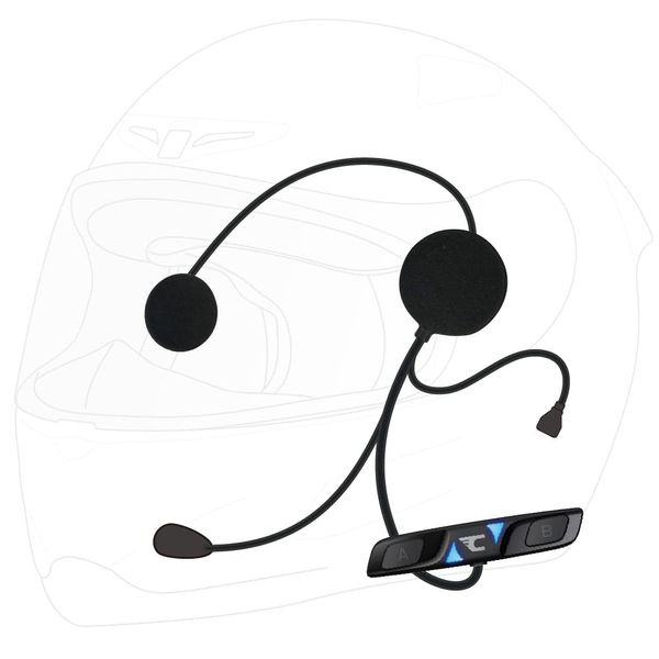 Ciel CL-T5-FF Solomate Full Face Motorcycle Bluetooth Headset for Music, Navigation and Phone