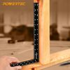 POWERTEC 80035 Carpenter Square 8" x 12" - L Square Ruler, Right Angle Square