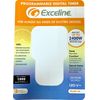 Exceline Programmable Digital Timer - Black or White, 20 Settings