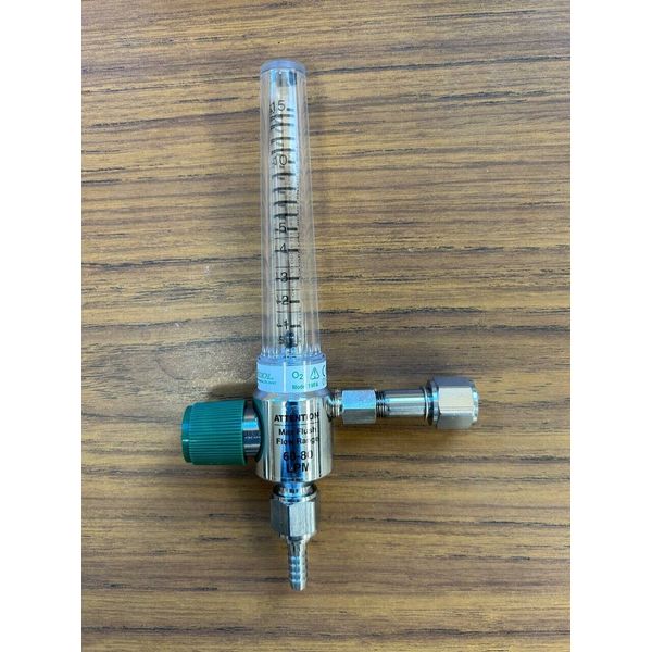 Precision Medical O2 Flowmeter, Model 1MFA, Flow rate 60-80 LPM