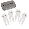 Azeeda 'Spoon' Golf Divot Tool/Repair Fork Gift Set (GO00003787)
