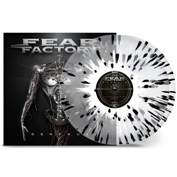 Genexus - Crystal Clear Black White Splatter