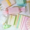 105 Sheets Pastel Metallic Tissue Paper, 35 X 50cm Pastel Color Tissue Paper for Gift Bags Crafts Wrapping Gifts Packaging, 7 Shiny Pearlescent Tissue Wrapping Paper for Birthday Wedding Holiday Party