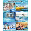 xunbida waterproof pouch, black + clear black, Casual
