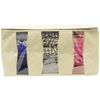 Sorbus Foldable Storage Bag Organizers, 3 Sections,(2 Pack, Beige)