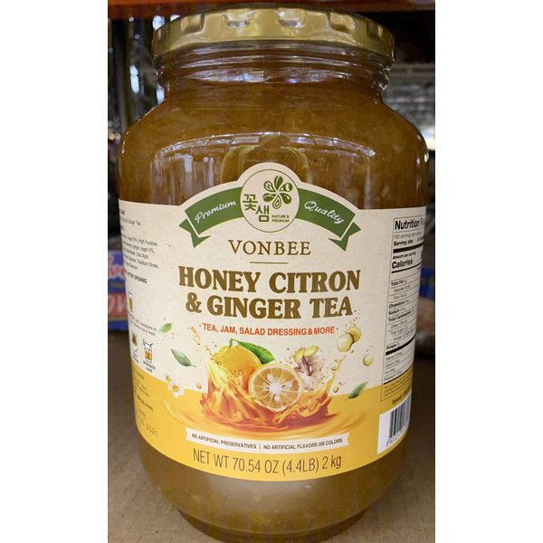 VONBEE HONEY CITRON & GINGER TEA 4.4 Lb