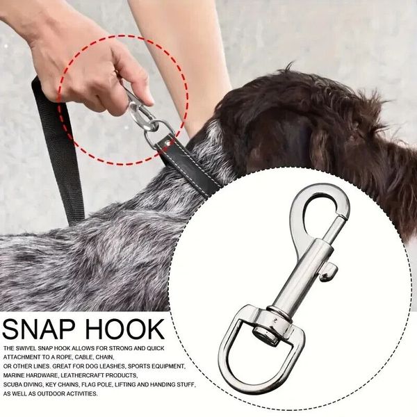 Dog,Pet,Traction Rope Replacement.Snap Trigger Snap Hook Eye Bolt Swivel Buckle