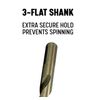 Drill America 3/16" Cobalt Stepped Point Drill Bit, GSC Series
