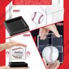 2Pcs Baseball Cube UV Protection Display Case Holder with Built in Stand Clear
