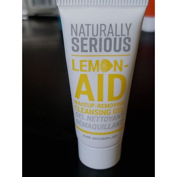 Naturally Serious Lemon-Aid Makeup-Removing Cleansing Gel Travel Size .25 fl oz