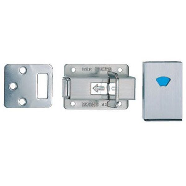 Polar Bear Lavatory Lock (With Indicator) Hair Line NO-3
