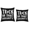 Trick or Treat Security Funny Halloween Costume Throw Pillow