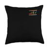 Evolution of Basketball Minimalist Throw Pillow