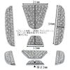 Negesu Compatible Honda Honda Steering Ornament Plate