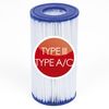 Bestway Flowclear™ Filterkartusche Gr.IV,14,2 x 25,4 cm