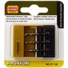 PROXXON 27116 Solid Carbide End Mill Set 3 Piece Set