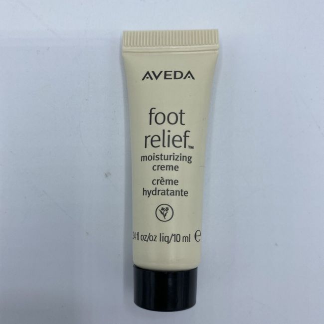 .34 oz Aveda Foot Relief  Moisture Creme Travel Size 10 ml