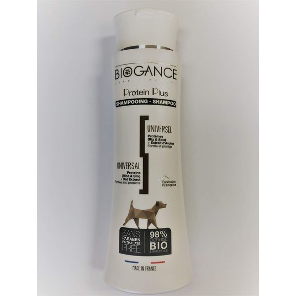 Biogance BGPP250 Hunde Shampoo, Protein Plus, 250 ml
