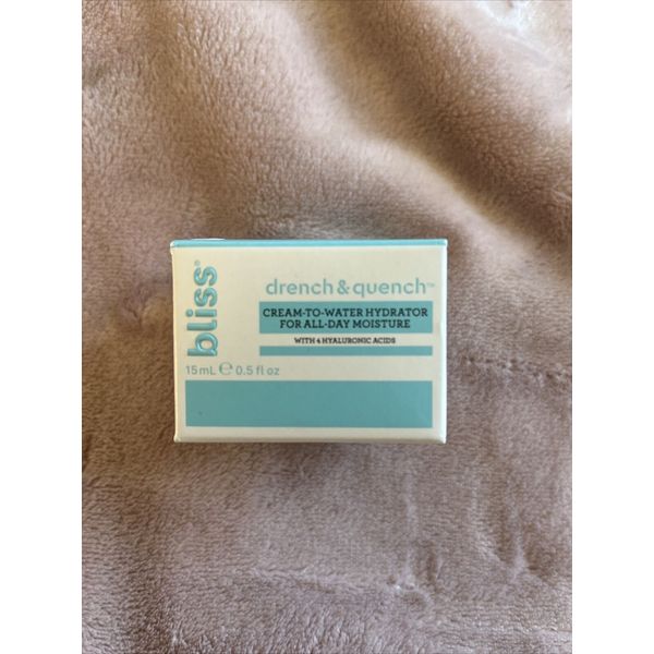 Bliss Drench & Quench Cream-to-Water Hydrator All Day Moisture 0.5 fl oz
